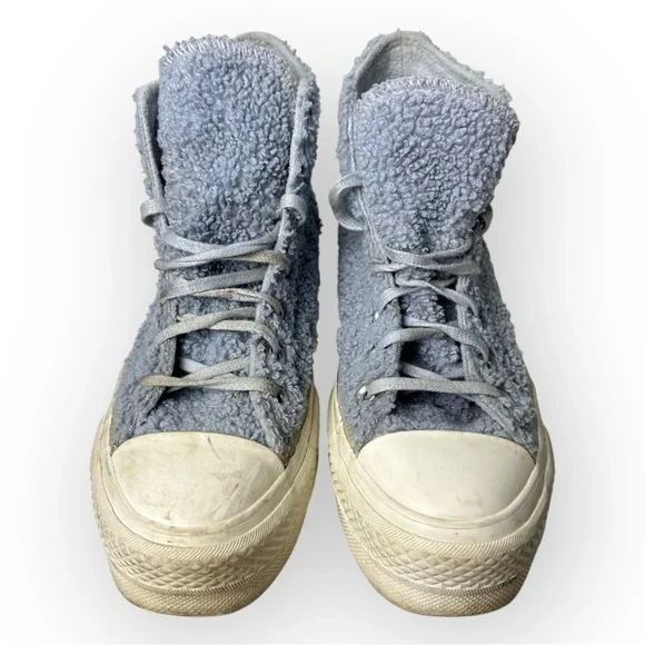 Converse Chuck Taylor All Star Platform High 'Cozy Sherpa - Ghost' 6 - Picture 8 of 14